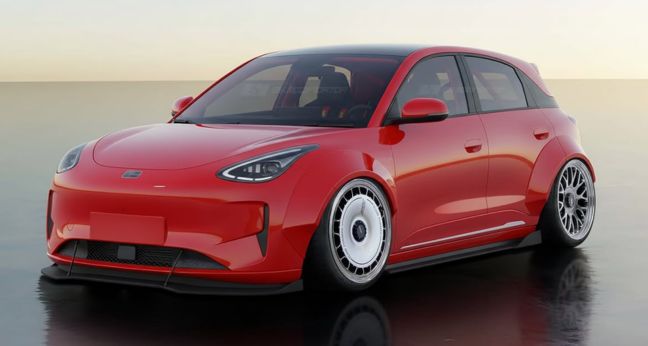 Geely EX2 Berubah Jadi Mobil Balap Drift, Tampil Perkasa di Atas Sirkuit