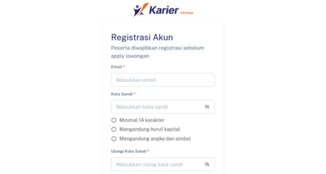 KAI Group Resmi Buka Rekrutmen Eksternal 2026 Ini Rincian Kriteria, Dokumen, dan Jadwal Seleksi